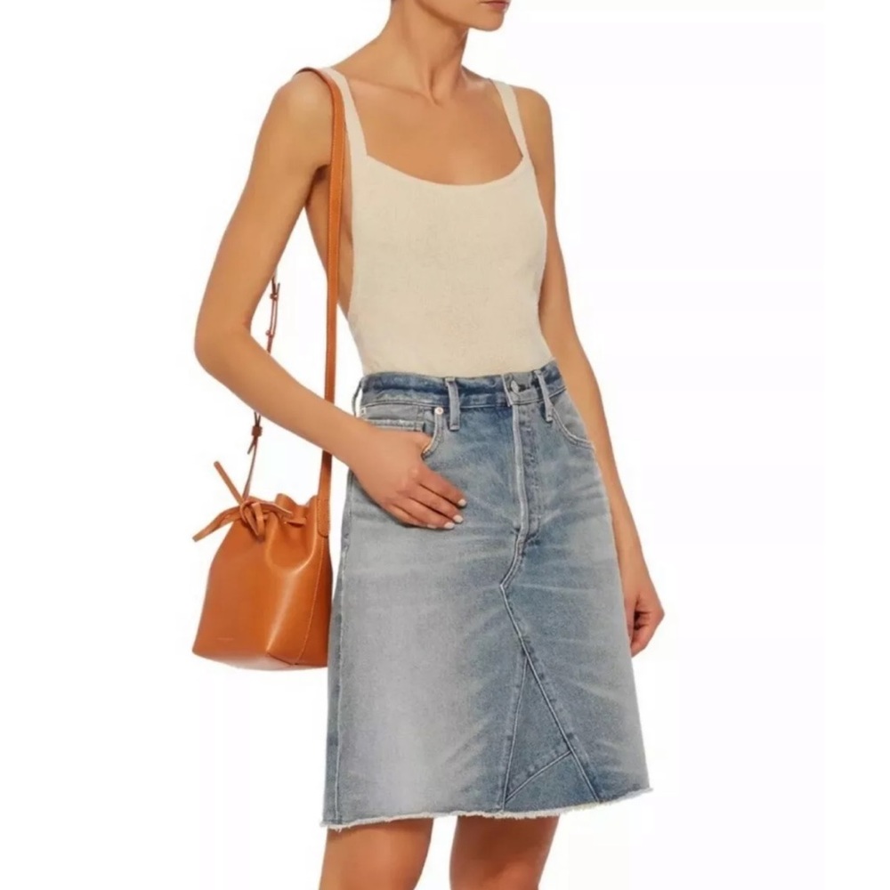 Citizens of Humanity Premium Vtg Denim Blue Jean Skirt Sz 29